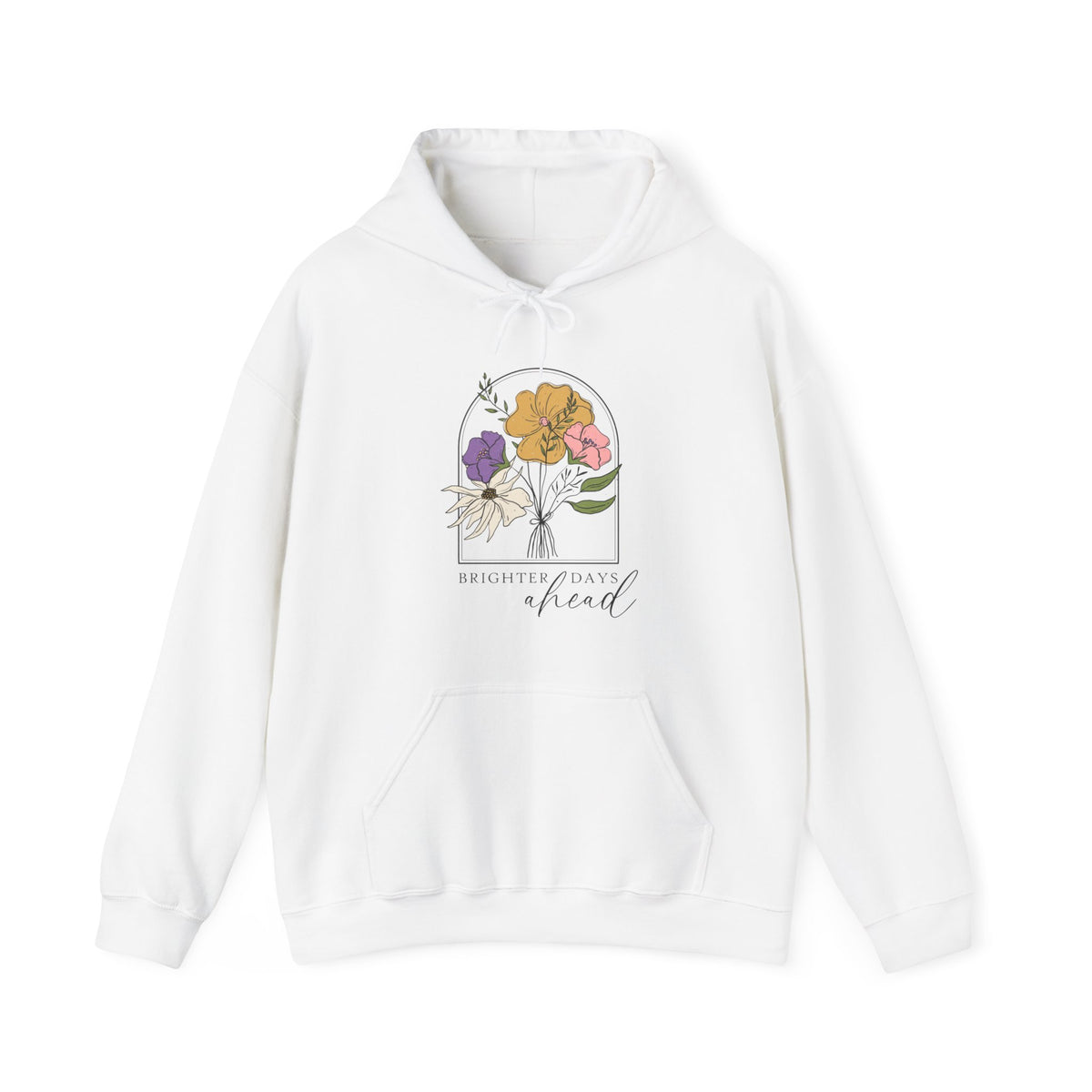 Brighter Days Ahead Unisex Heavy Blend™ Hooded Sweatshirt