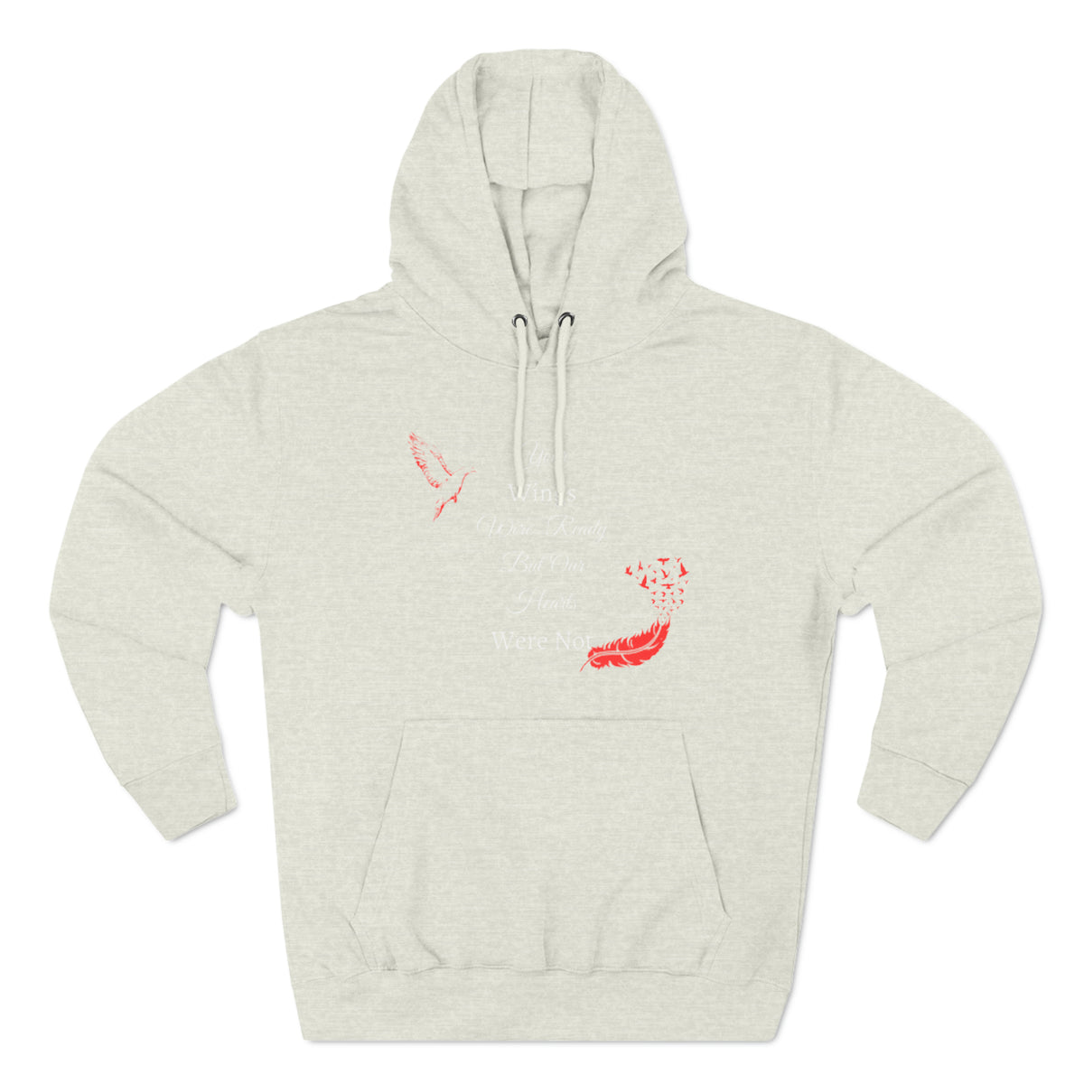 Three-Panel Fleece Hoodie