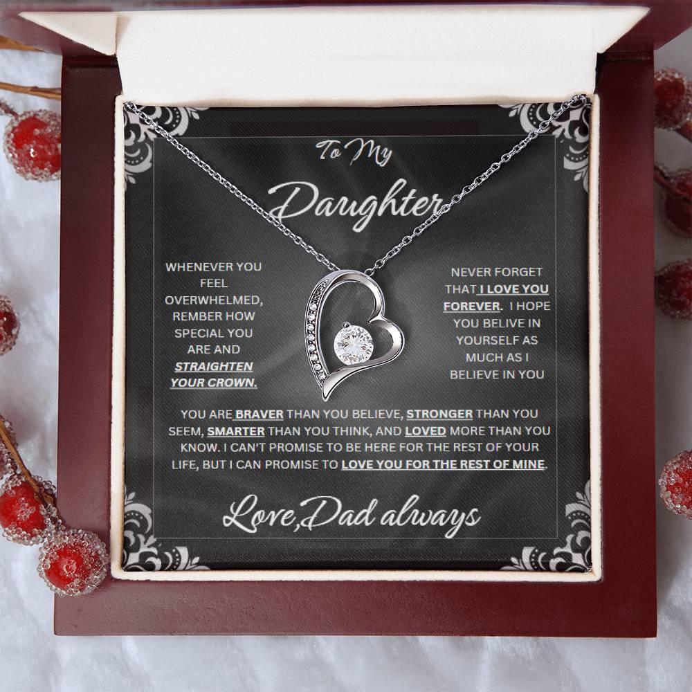 Forever Love Necklace for Daughter