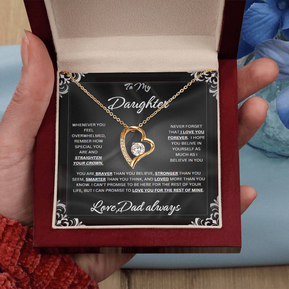 Forever Love Necklace for Daughter