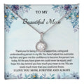 To My Beautiful Mom Eternal Hope Necklace