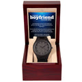 To The Best Boyfriend Men's Wooden Watch
