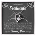To My Beautiful Soulmate Forever Love Necklace