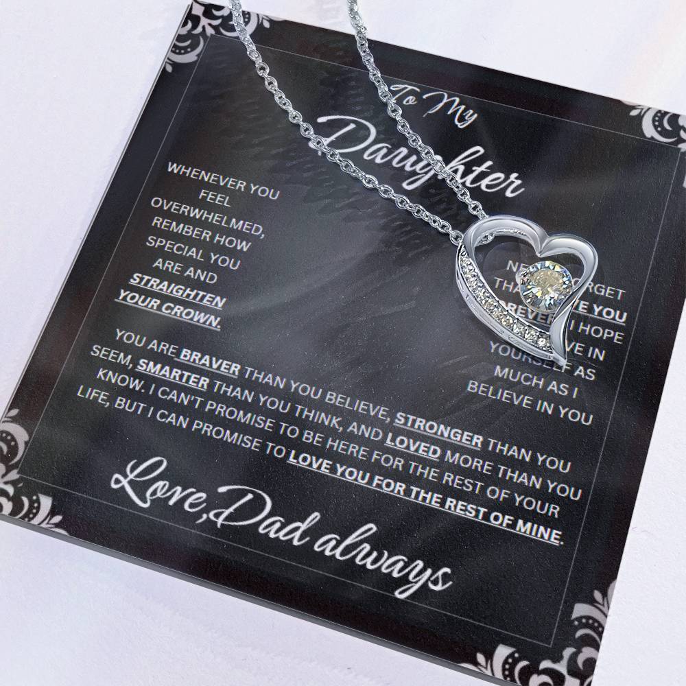 Forever Love Necklace for Daughter