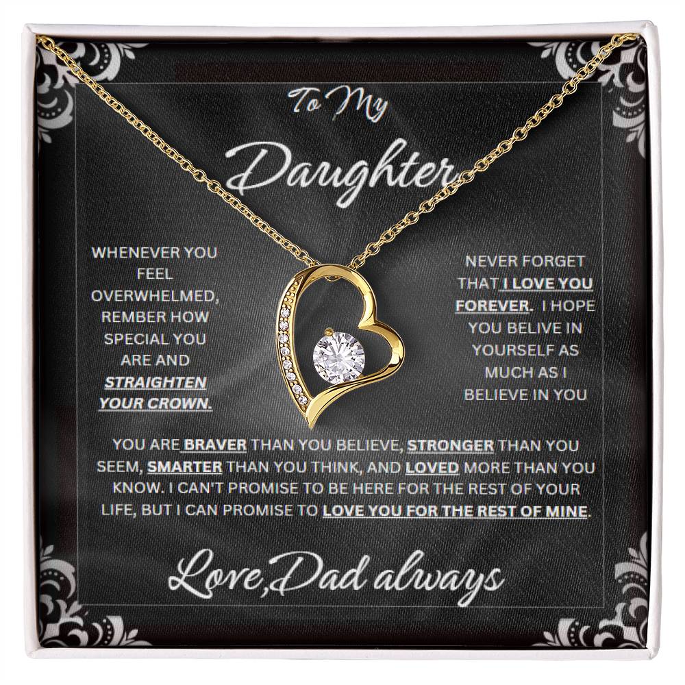 Forever Love Necklace for Daughter