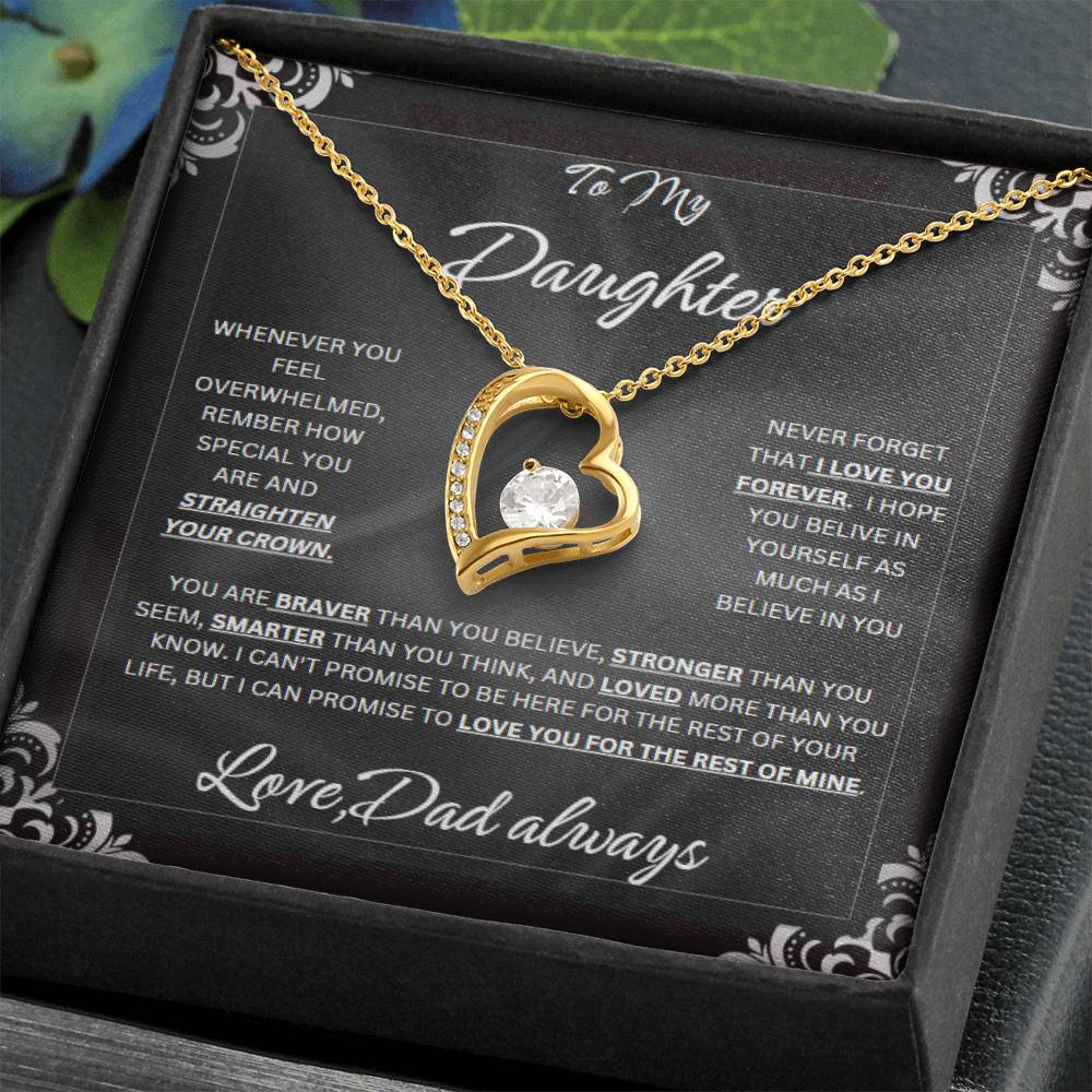 Forever Love Necklace for Daughter